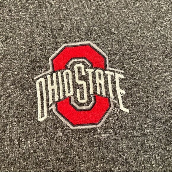 Ohio State grey Quarterzip sweatshirt - Picture 3 of 4